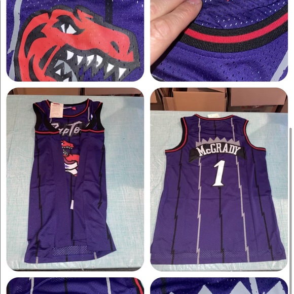 Nwt Adult 48 Xl MITCHELL & NESS TRACY MCGRADY TORONTO RAPTORS 1998-99 JERSEY - Picture 2 of 3